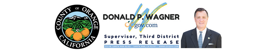 Supervisor Donald P Wagner's Third District Newsletter