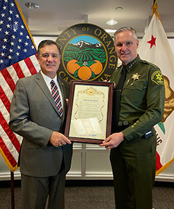 Vice Chairman Donald P. Wagner Gets County of Orange’s Support to Eliminate Fentanyl Threats